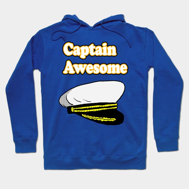 Captain Awesome Hoodie by Eric03091978